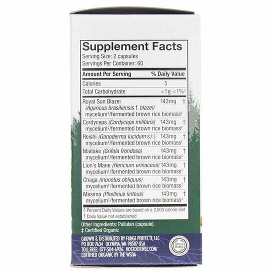 Stamets 7 Daily Immune Support, HDF